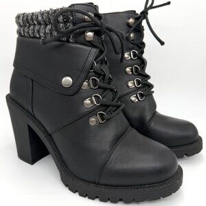 New Torrid Black Heeled Ankle Boot - Size 8